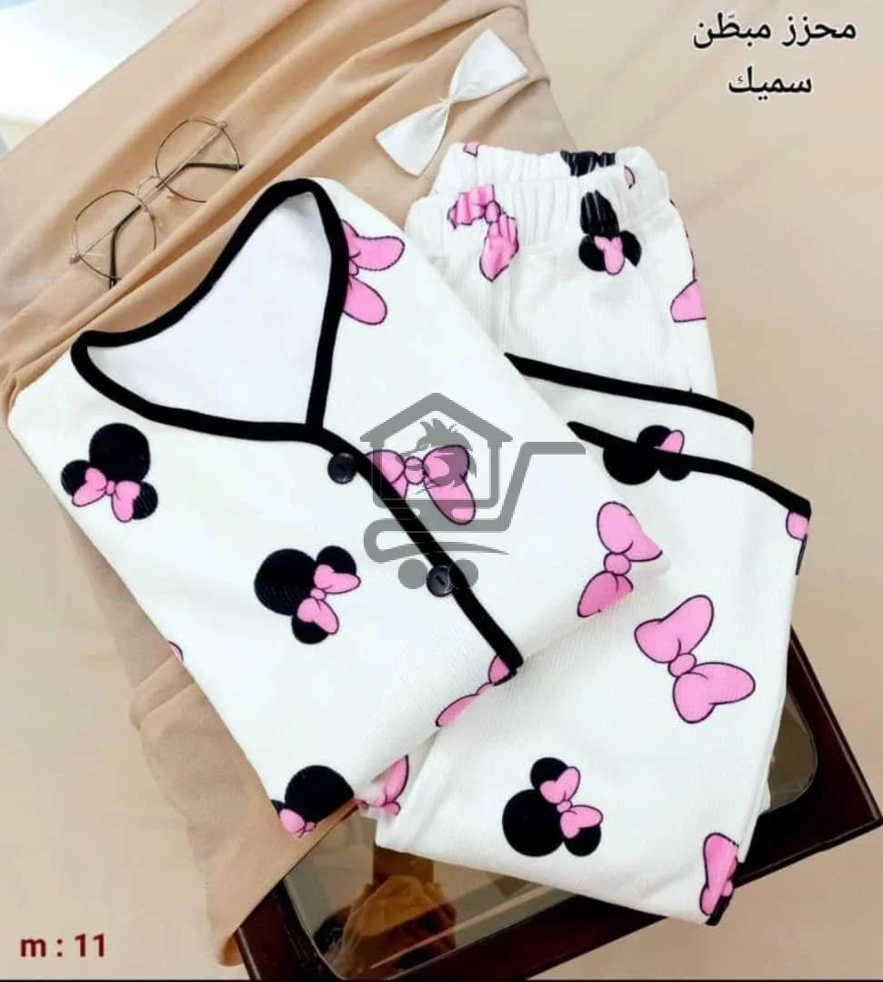 بيجاما نسواني مخمل - الصورة 2