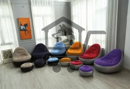 كرسي نفخ مع مخدة للرجلين - الصورة 1