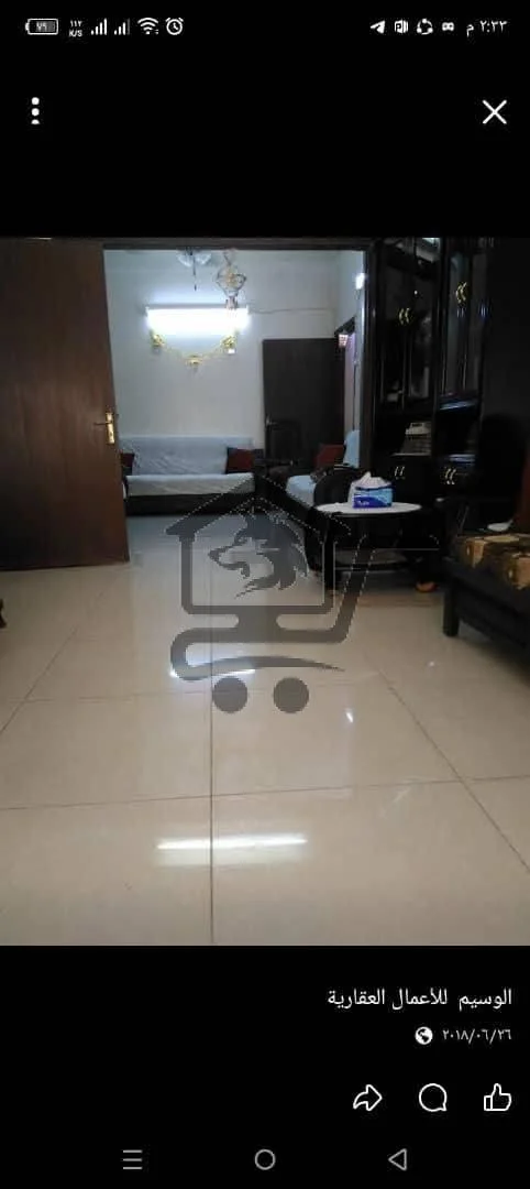 شقة ثلاث غرف بدون فرش - الصورة 1