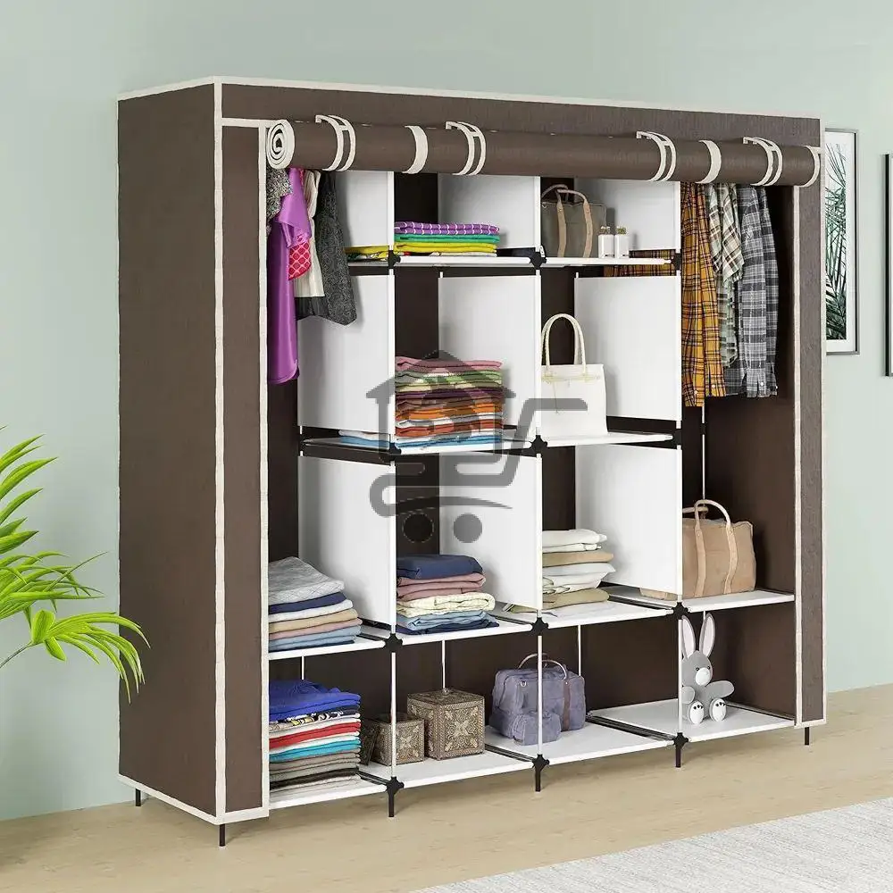 خزانة البسة مصنوعة من القماش - الصورة 2