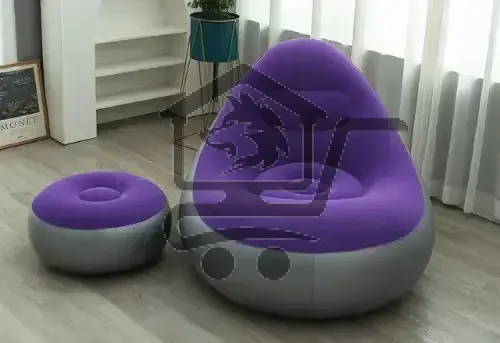 كرسي نفخ مع مخدة للرجلين - الصورة 4