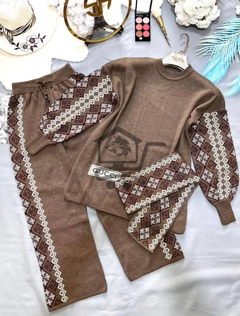 طقم تريكو قماش - الصورة 7