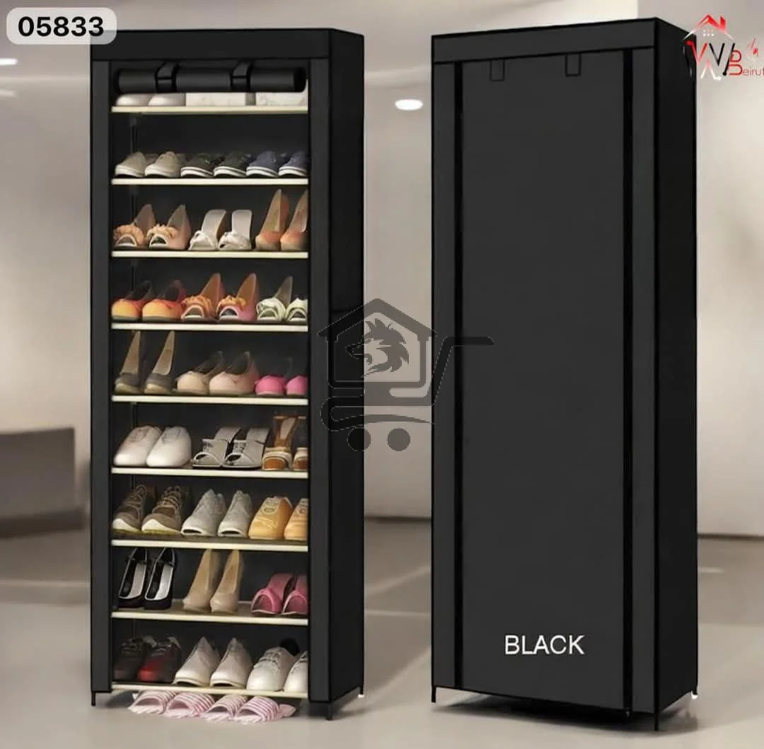 خزانة أحذية مصنوعة من المشمع - الصورة 4