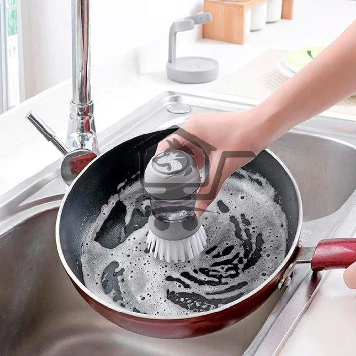 فرشاية تنظيف مع عصارة سائل جلي - الصورة 5