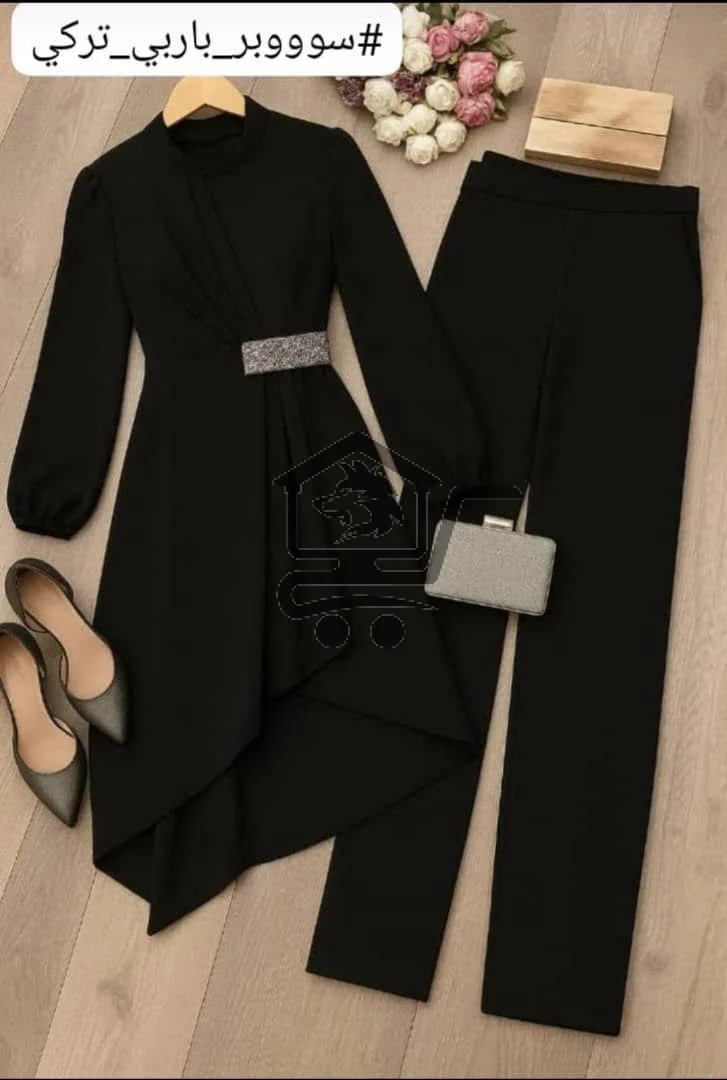 طقم نسواني قماش سوبر باربي - الصورة 3