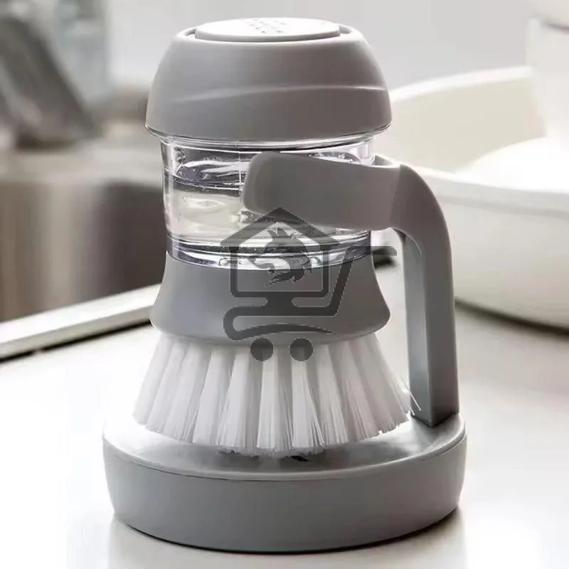 فرشاية تنظيف مع عصارة سائل جلي - الصورة 3