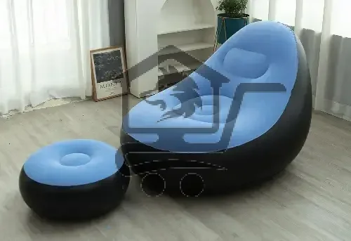 كرسي نفخ مع مخدة للرجلين - الصورة 2