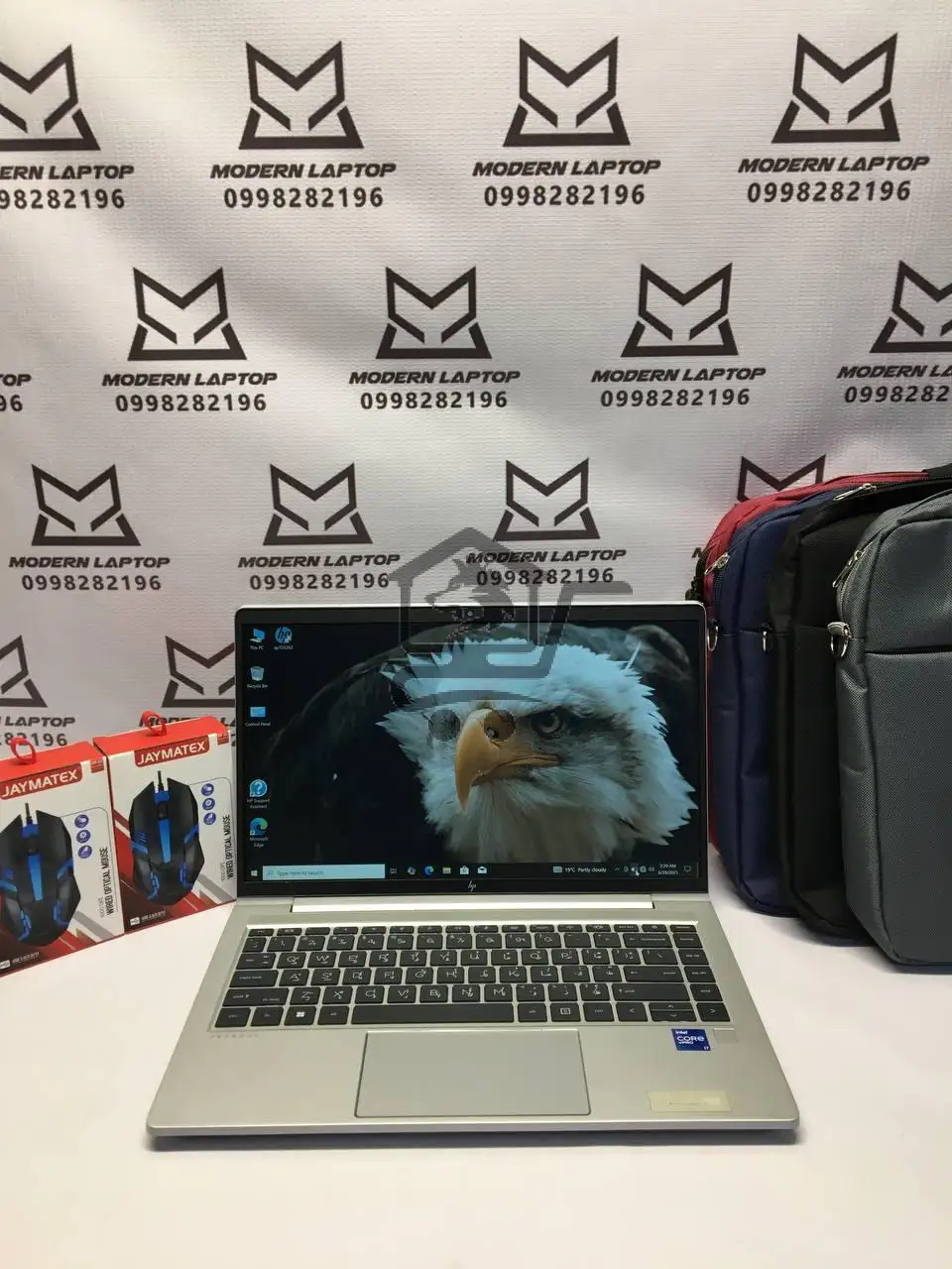 لابتوب HP بمعالج i7 من الجيل الحادي عشر لاحقة G7 - الصورة 1