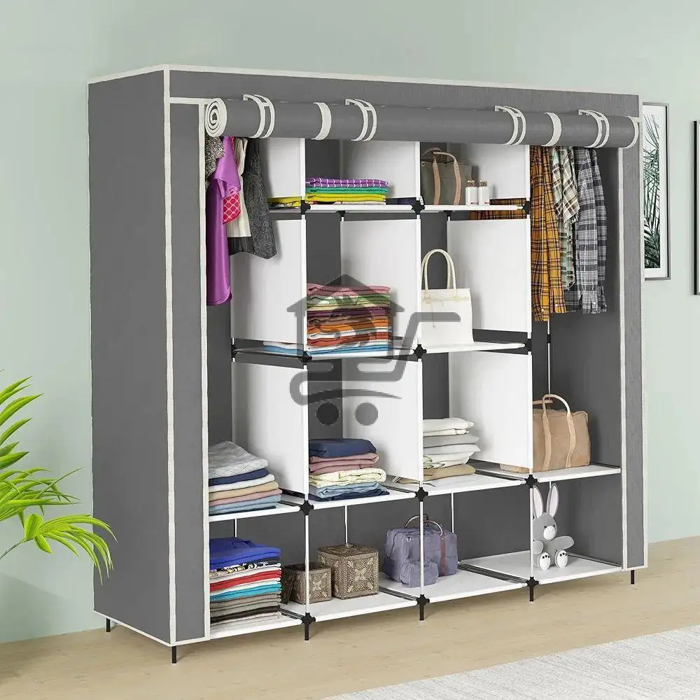 خزانة البسة مصنوعة من القماش - الصورة 3