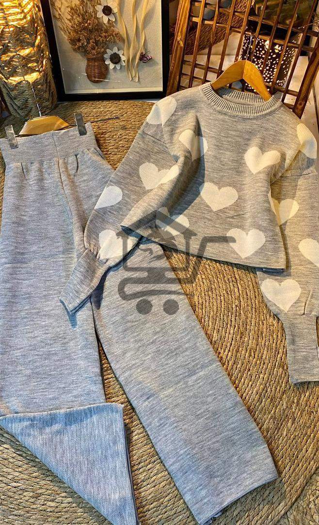 طقم نسواني قطعتين تريكو - الصورة 5