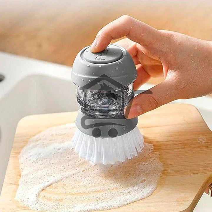 فرشاية تنظيف مع عصارة سائل جلي - الصورة 4