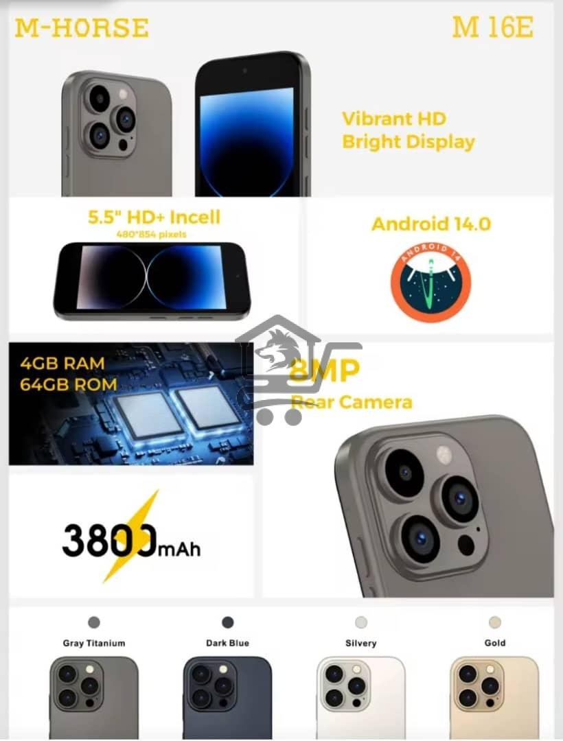 هاتف M_HORSE M16E - الصورة 3