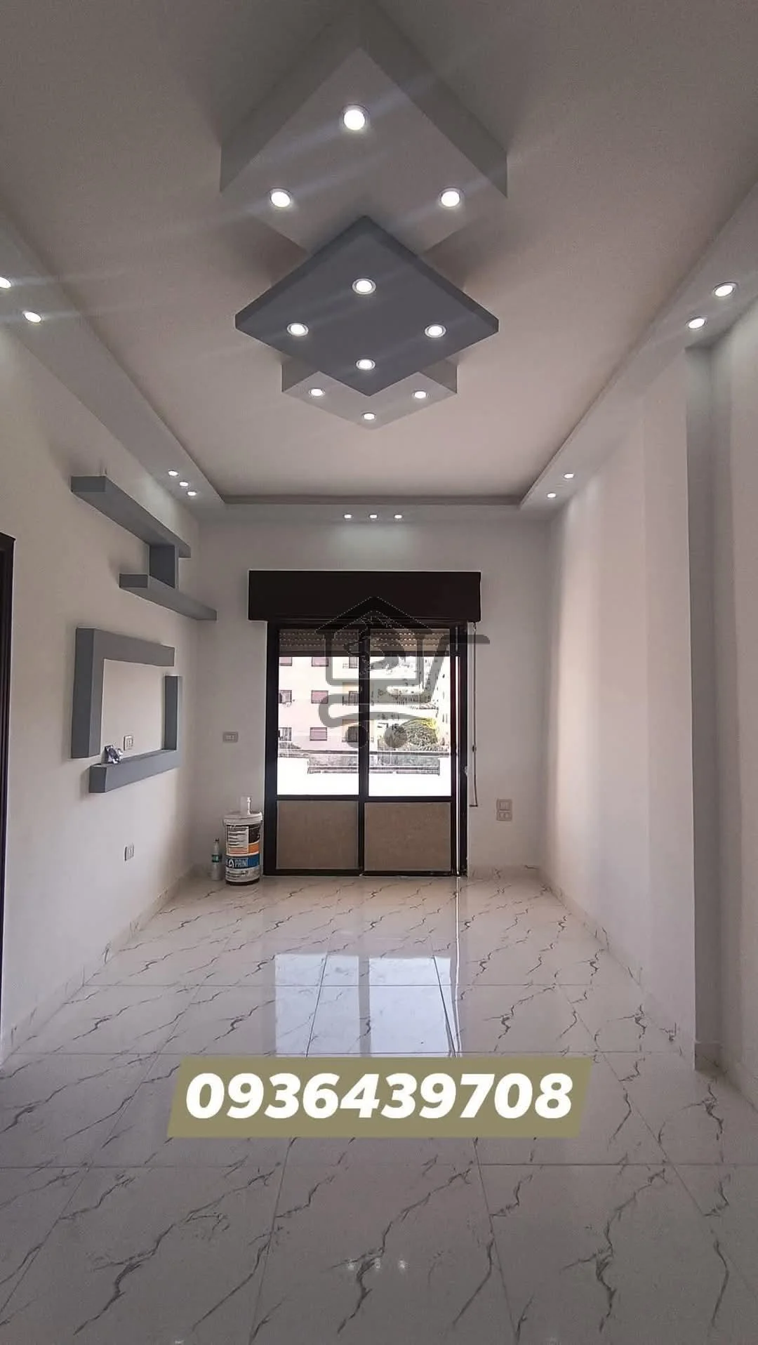 شقة عصرية بغرفتين بدون عفش - الصورة 1