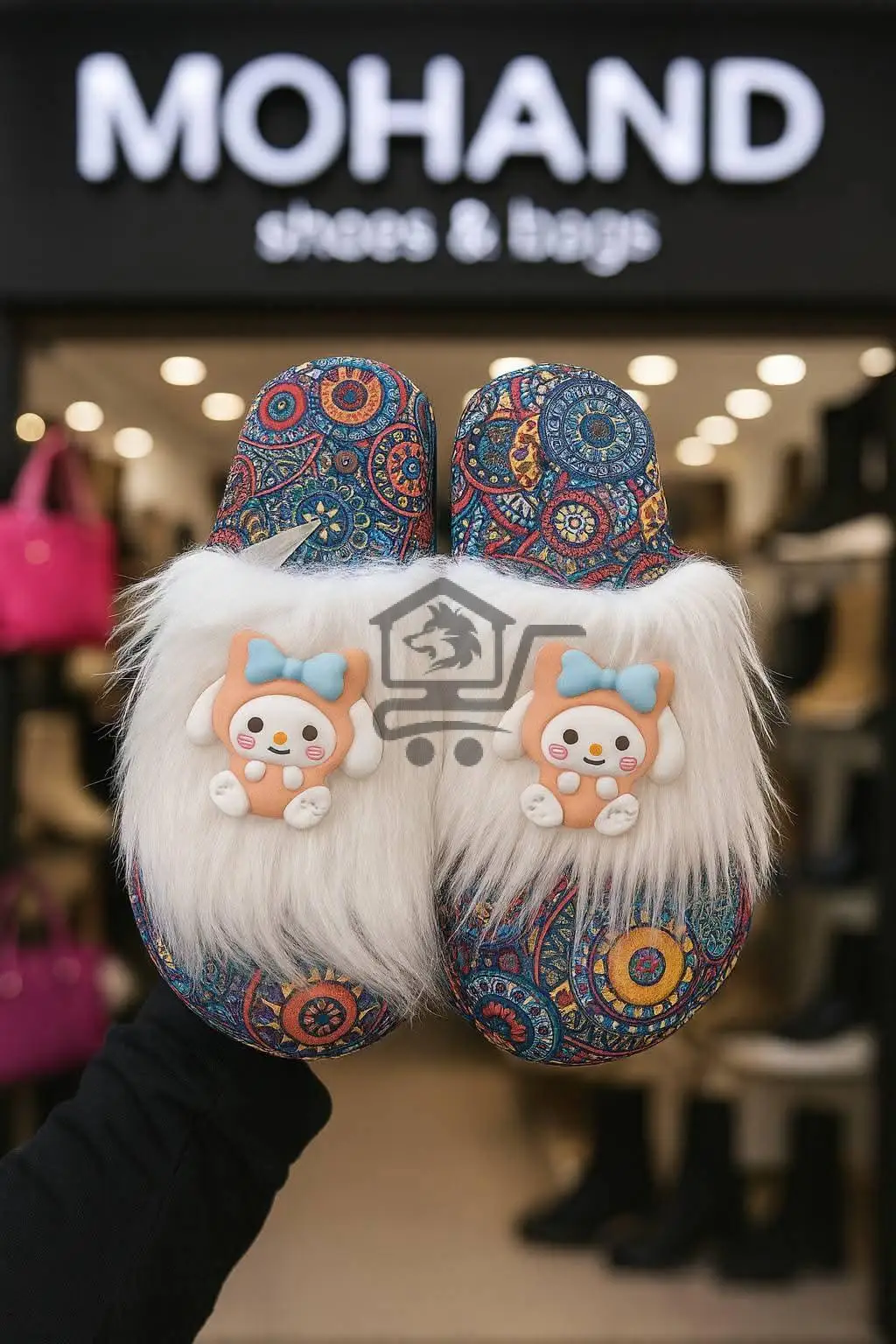 أحذية وجه فرو - الصورة 1