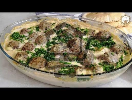 صينية كباب بطحينة