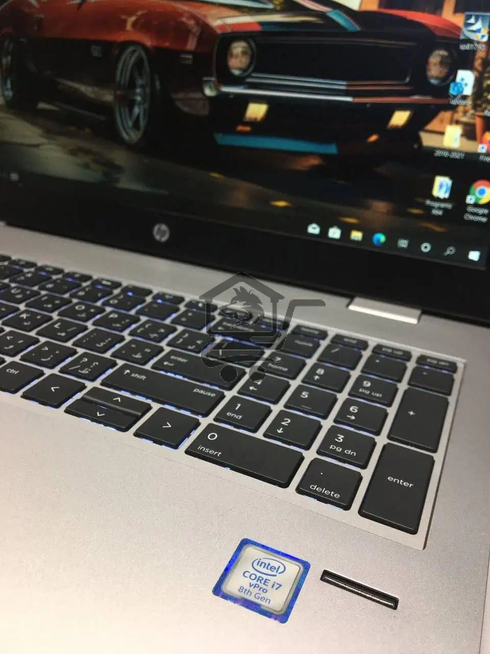 لابتوب HP مستعمل بمعالج i7 من الجيل الثامن - الصورة 2
