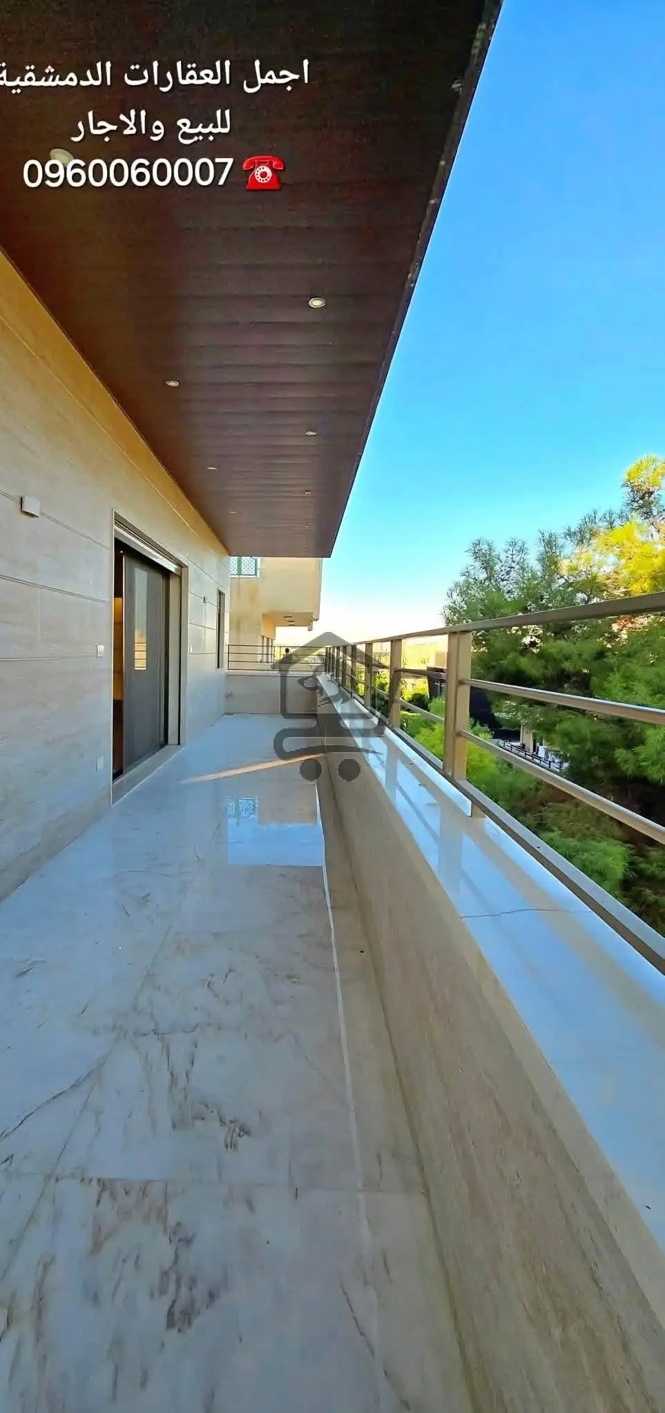 للبيع شقة دوبلكس فاخرة في المزة فيلات غربية - الصورة 7