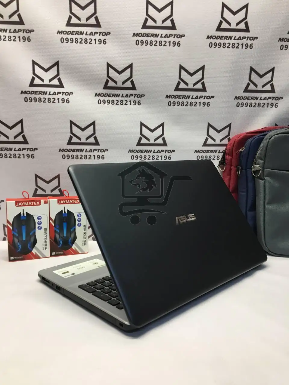 لابتوب ASUS مستعمل بكفالة شهر كامل وكرت منفصل - الصورة 4