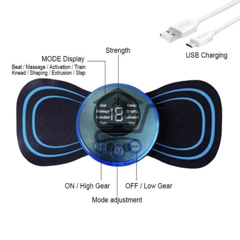 جهاز مساج ذبذبات صوتية + ريموت Mini Massager - الصورة 5