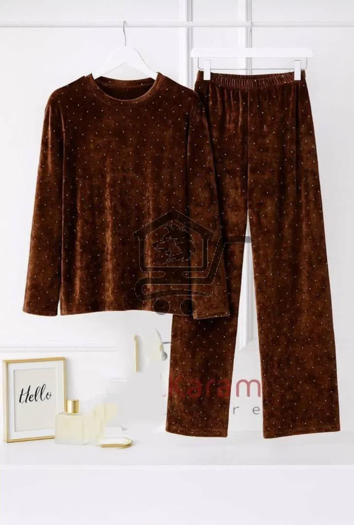 بيجاما نسواني مخمل - الصورة 5