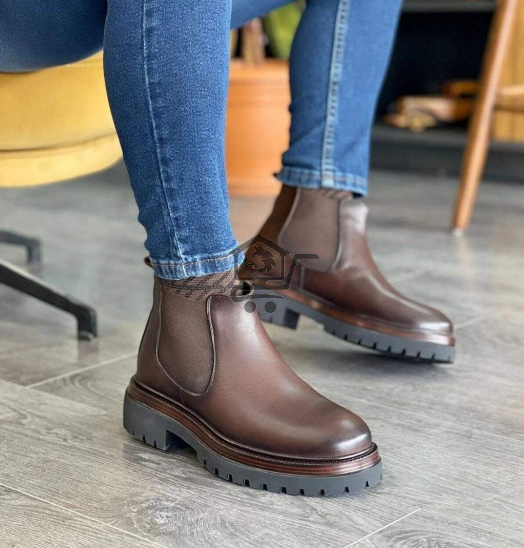 حذاء جلد طبيعي - الصورة 1