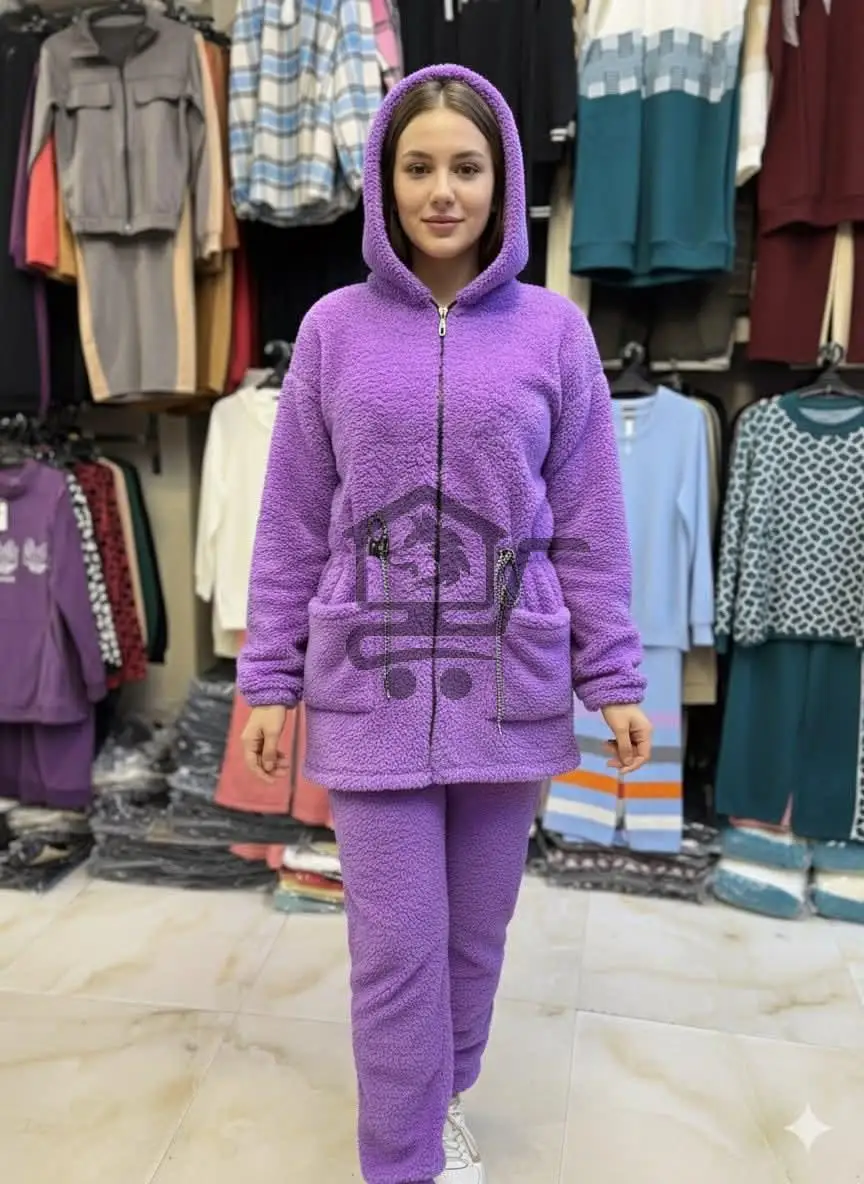 بيجامة فرو 🌸 - الصورة 2