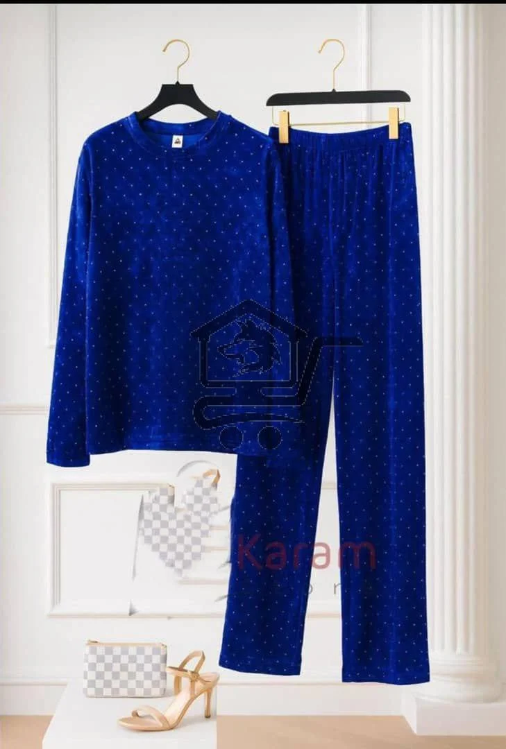 بيجاما نسواني مخمل - الصورة 6
