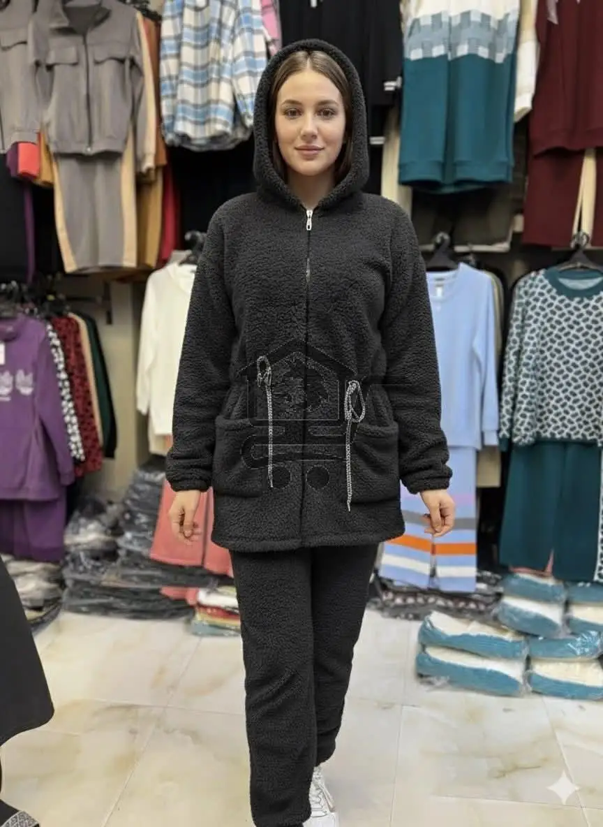 بيجامة فرو 🌸 - الصورة 3