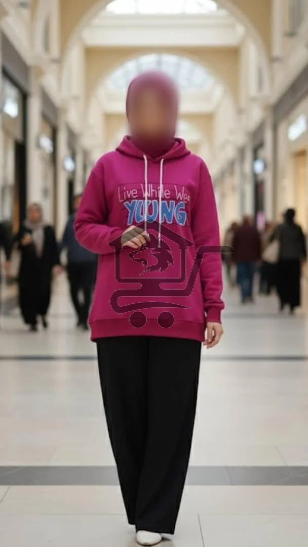 كنزة نسواني شرعي قماش - الصورة 1