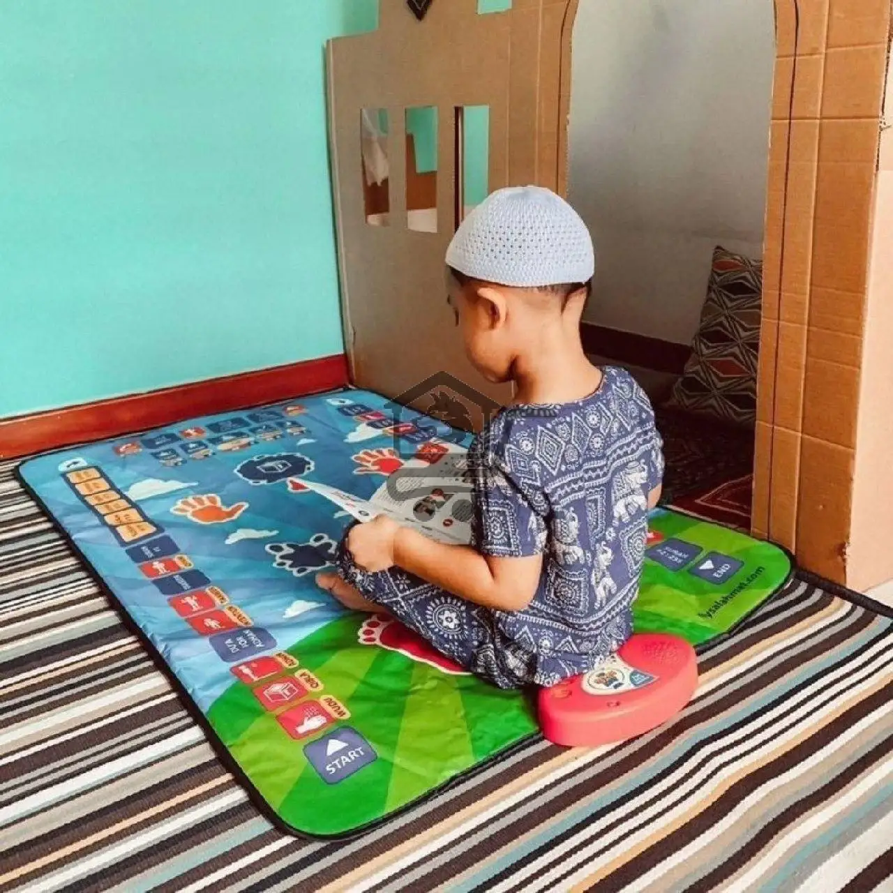 سجادة الصلاة التعليمية للاطفال - الصورة 1