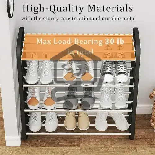 رَفّ أحذية معدني متين - الصورة 2