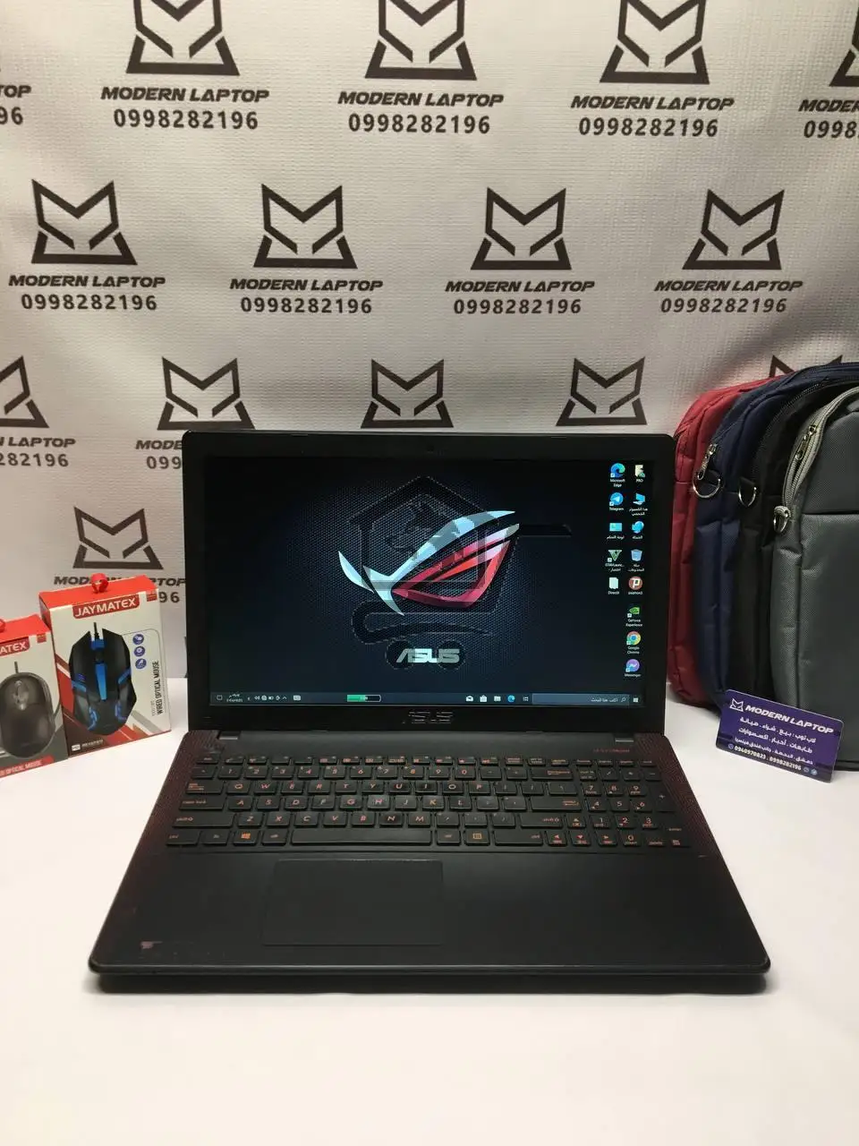 لابتوب ASUS مستعمل بمعالج i7 وكرت منفصل - الصورة 1