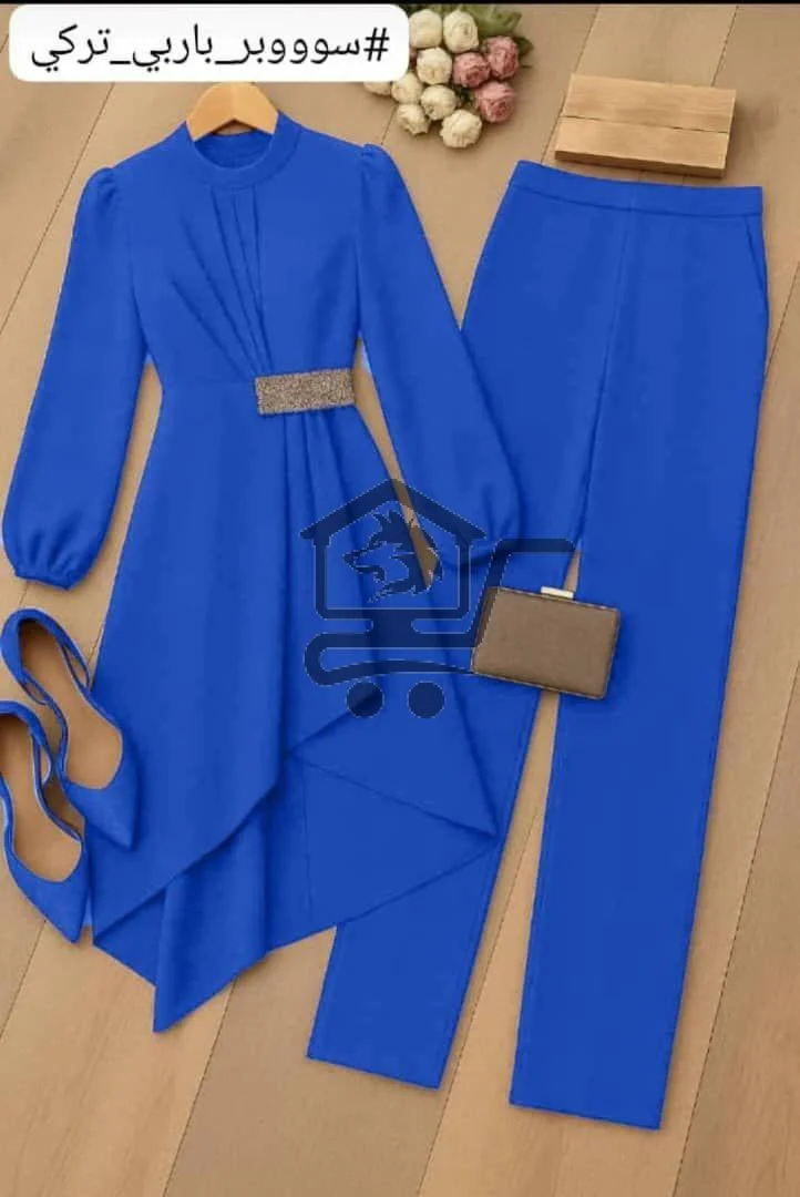 طقم نسواني قماش سوبر باربي - الصورة 1