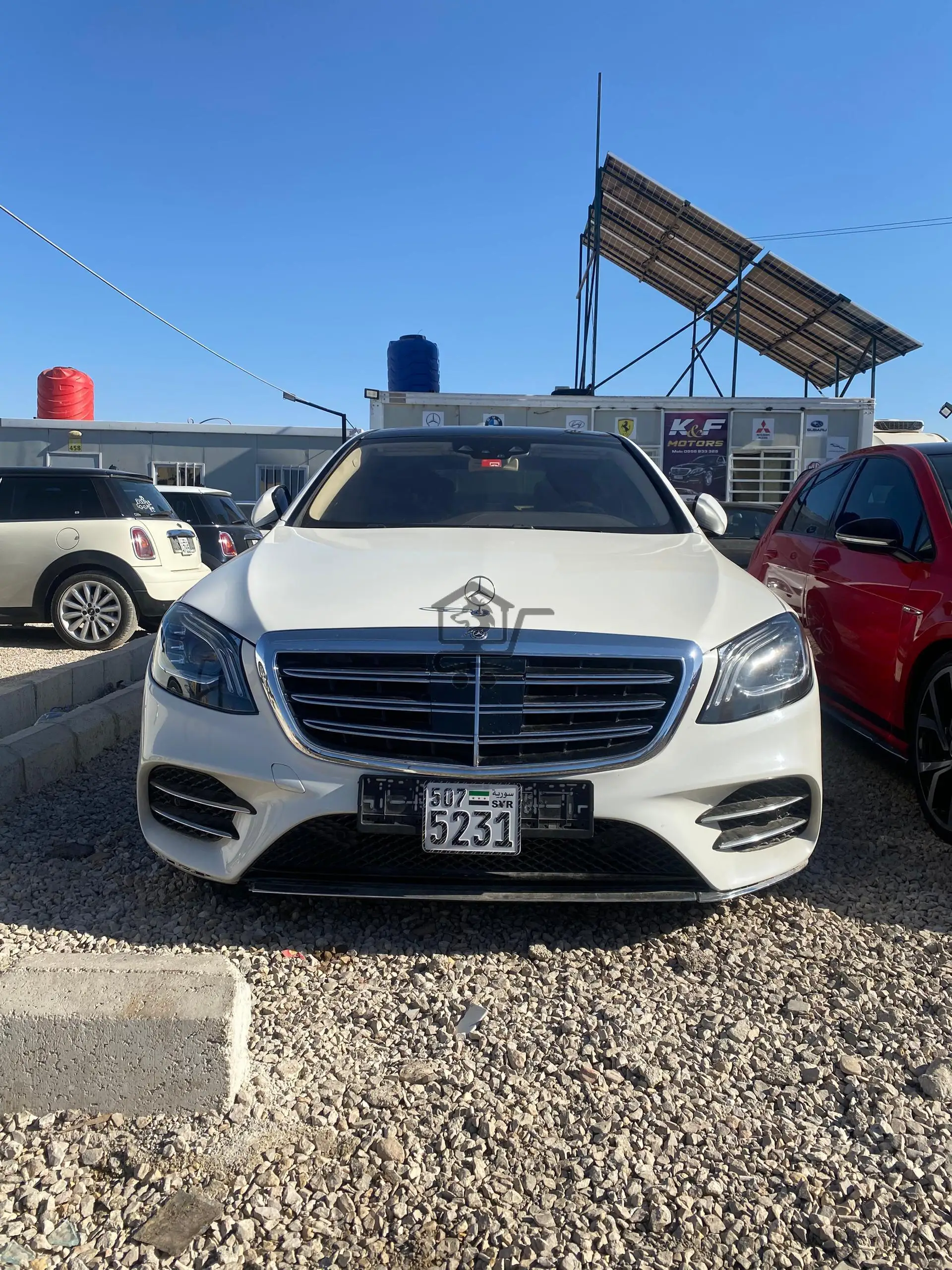 مرسيدس s560 توين تيربو v8