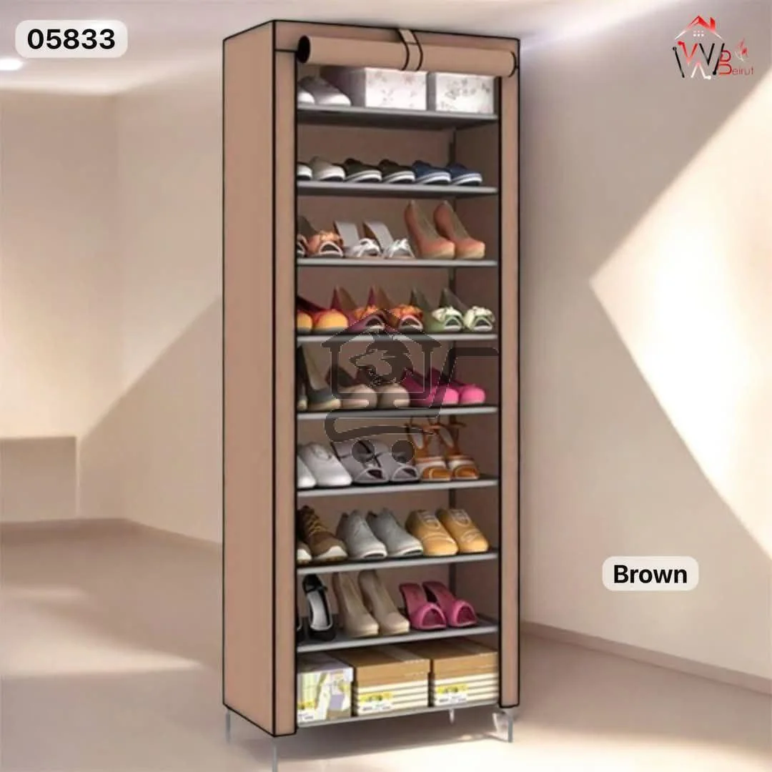 خزانة أحذية مصنوعة من المشمع - الصورة 3