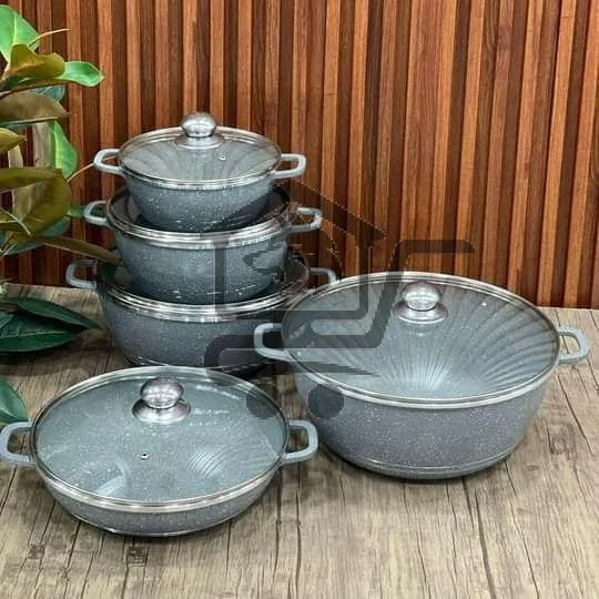 طقم طناجر غرانيت - الصورة 4