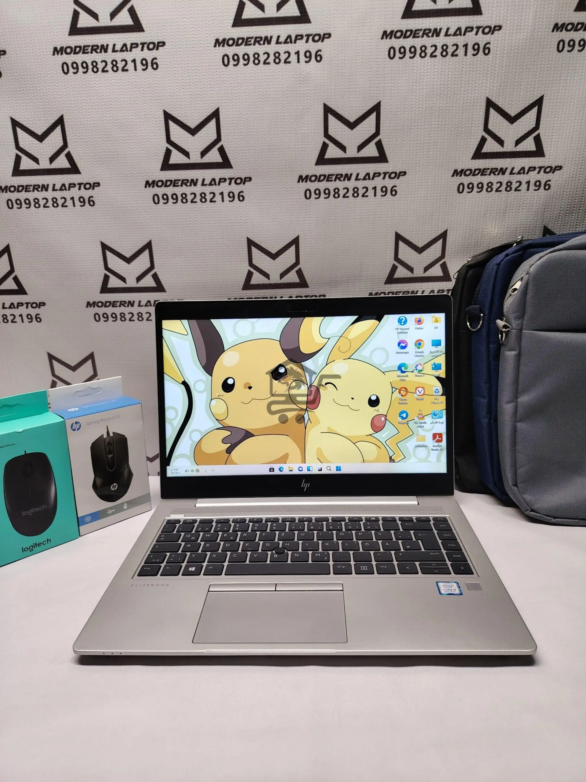 لابتوب HP مستعمل بمعالج i5 من الجيل الثامن - الصورة 1